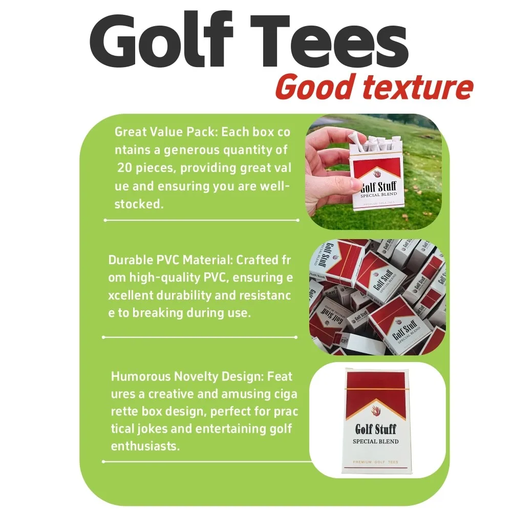 20/40/60 Uds. Camisetas de pelota de Golf práctica de entrenamiento diario profesional soporte de alta estabilidad soporte para accesorios deportivos de Golf - imagen 3