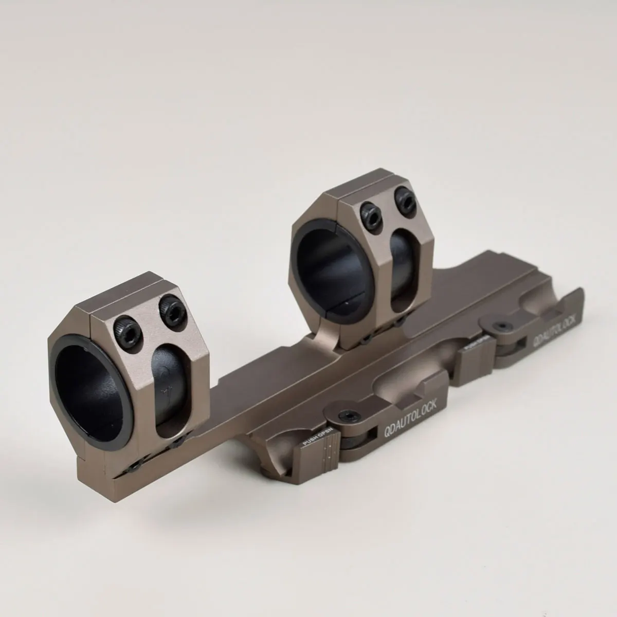 Soporte para mira de Rifle táctico, 25,4mm, 30mm, pistola Airsoft, 20mm, rieles, monturas, Airguns, anillos dobles, M4, AR15, caza, autobloqueo QD - imagen 4