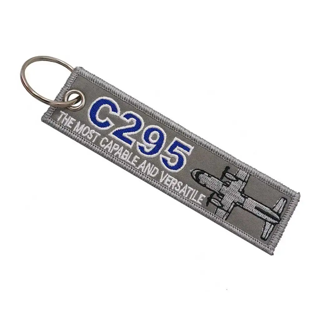 Llavero bordado Airbus con llavero para pilotos - imagen 2