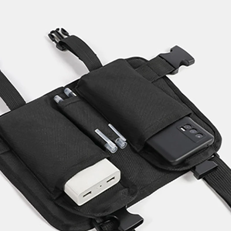 Chaleco de escalada al aire libre, mochila grande de viaje, senderismo, pesca, mochila portátil para caza, Camping, viaje, bolsa de pecho, riñonera - imagen 4