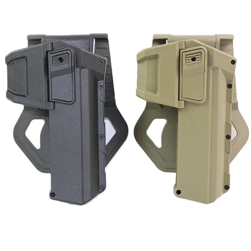 Funda táctica de pistola de liberación rápida para Glock 17 Gen 1-4 funda de pistola accesorios de funda de pistola de polímero - imagen 4