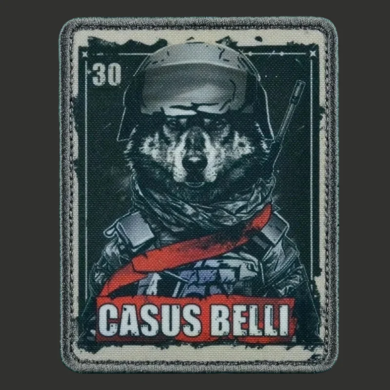 Parche táctico "perro", insignia de moral militar, impresión de gancho y bucle, mochila, accesorios de decoración de ropa, pegatinas, brazalete - imagen 2