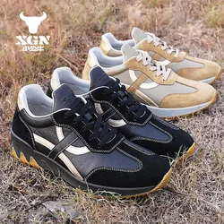 XGN Botas Senderismo Piel Vaca Antideslizantes Unisex – Cómodas