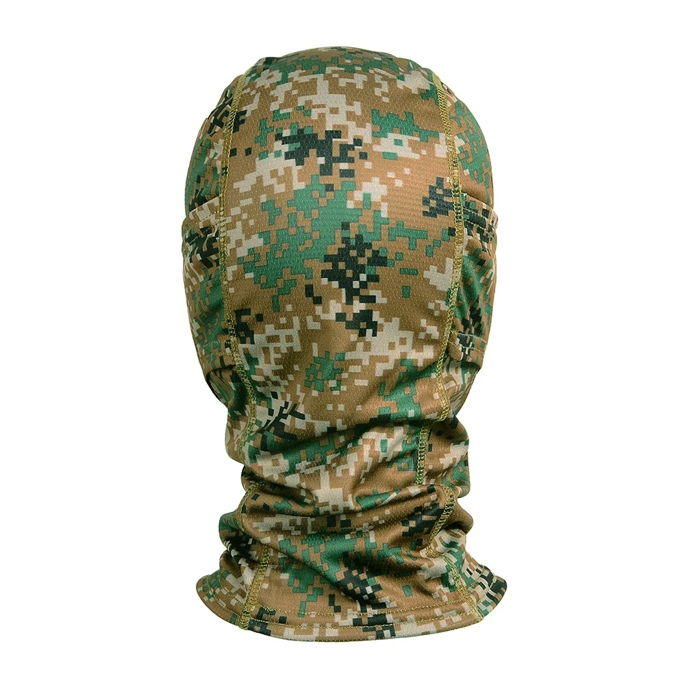 Pasamontañas táctico de camuflaje para exteriores, transpirable, cara completa, Paintball, motociclista, caza, senderismo, deporte de ciclismo, máscara, forro, bufanda, gorra - imagen 5