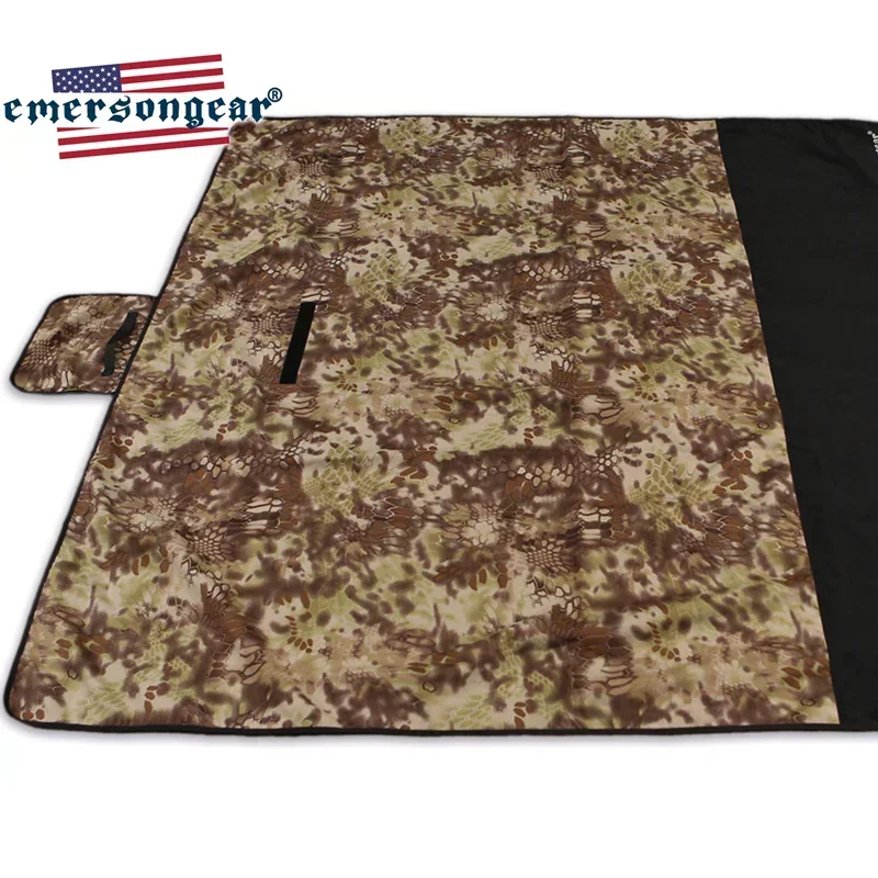 Emersongear manta táctica estera de Camping impermeable playa bosque al aire libre portátil senderismo caza Picnic viaje combate EM9479 - imagen 5
