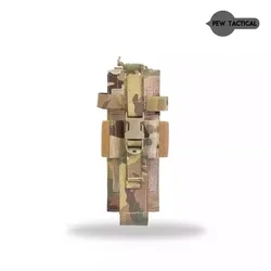 PEW TACTICAL JPC-R Chaleco Táctico MOLLE con Bolsa de Radio Ajustable