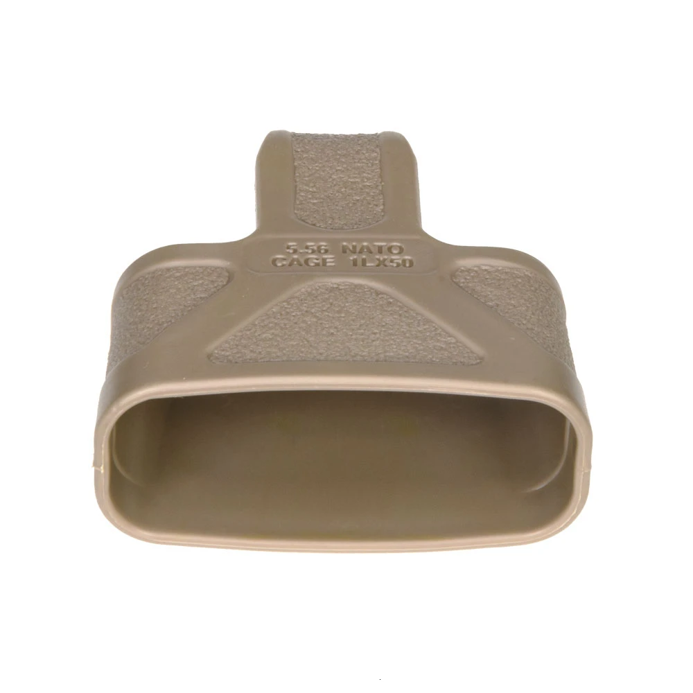 Táctico 9 mm 5.56 7.62 Bucles de jaula de goma Mag rápido para M4 / 16 Asistente de revista BK / FDE / FG Disparo Caza Paintball Airsoft - imagen 5