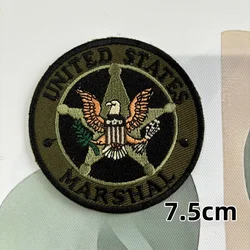 Parche SHERIFF gancho y bucle bordado táctico