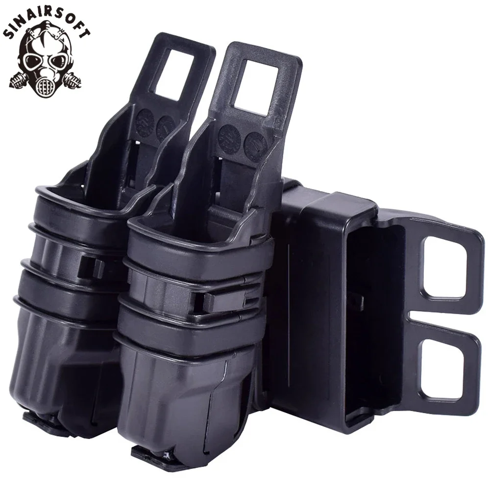 Soporte táctico de 5,56mm para pistola, bolsa para cargador, para caza, Airsoft, AR, Fast Mag, M4, M16