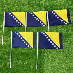 Bandera de Bosnia y Herzegovina para equipación táctica