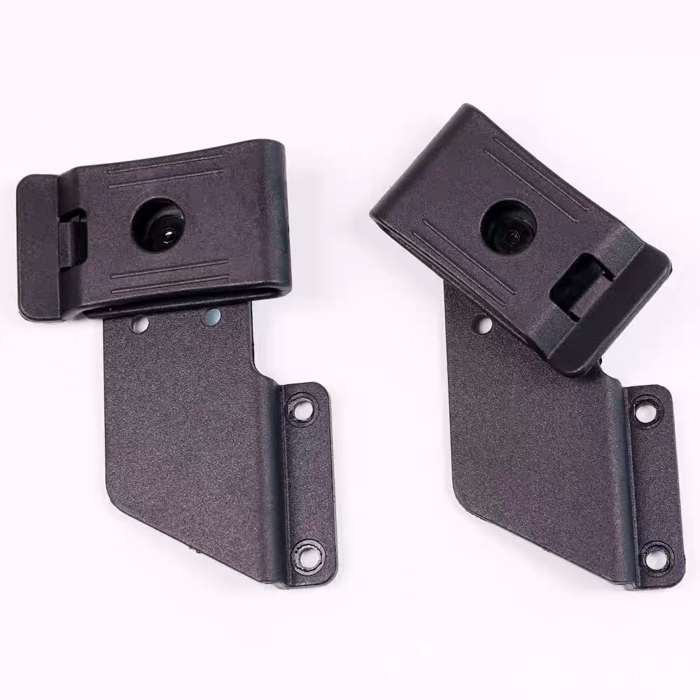 K vaina Clip cuchillo vaina accesorio 360 grados giratorio al aire libre táctico cuchillo funda cinturón cintura Clip Nylon plástico montaje lateral - imagen 4