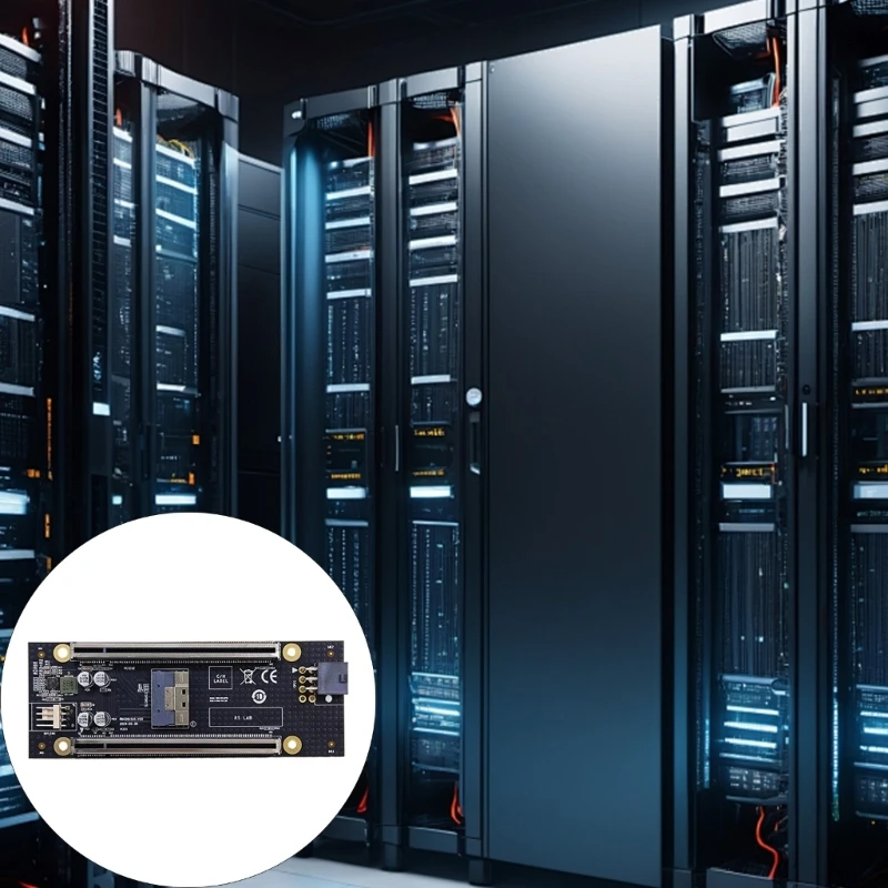 tarjeta divisora ​​de ranura PCIe .0 8/x16 crea canales para expansión almacenamiento K1KF - imagen 3