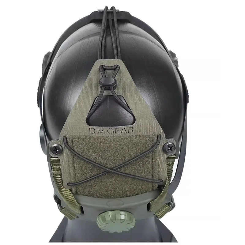 DMgear Marco de gafas de visión nocturna para cámara de acción Soporte para casco, soporte, accesorio para juego de guerra Aventuras al aire libre, CS realista - imagen 3