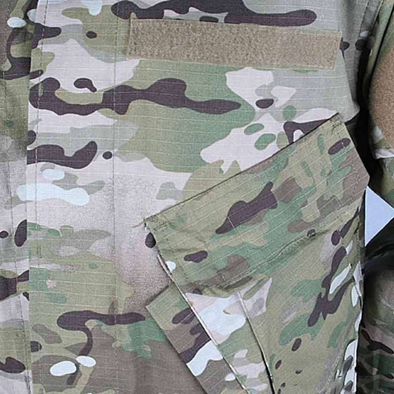 Traje táctico R6 BDU, conjunto de uniforme Cmbat Airsoft, camisetas de caza al aire libre, pantalones, camisas, pantalones, deportes, senderismo - imagen 5
