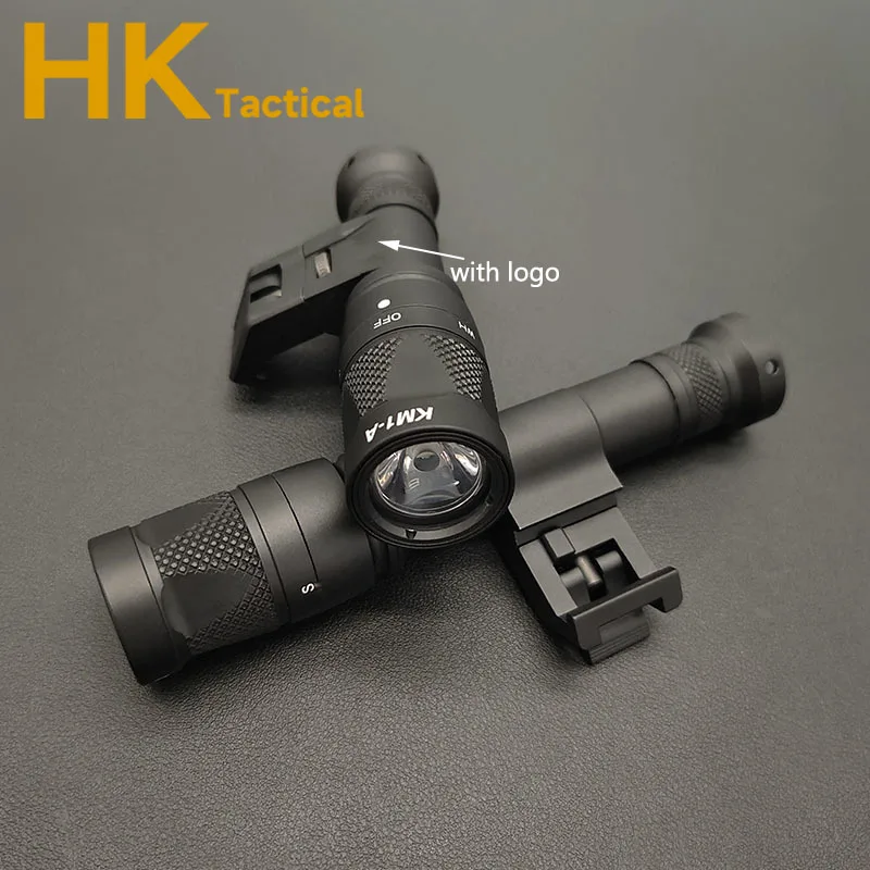 Linterna LED táctica IFM M300V/M600V, luz estroboscópica para explorador, accesorio para pistola y Rifle Airsoft, lámpara de caza al aire libre compatible con riel de 20MM