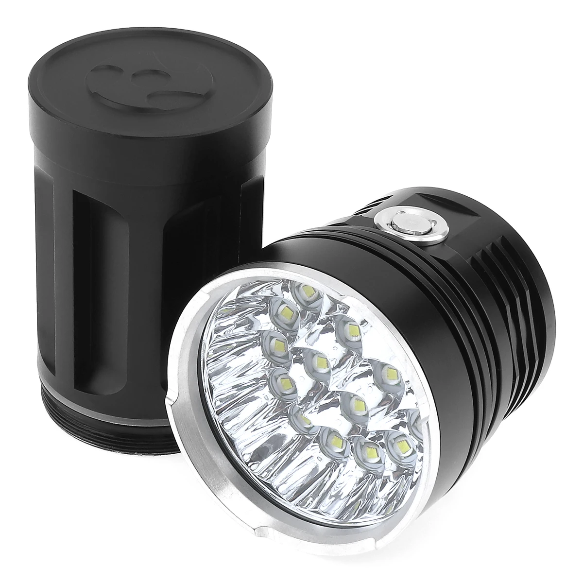 Linterna Led superbrillante impermeable para caza, Camping y pesca, 3 modos, 25W/30W, 10/18 LED - imagen 5
