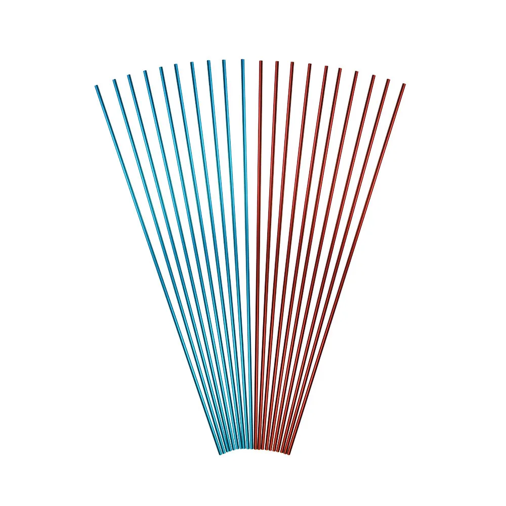 6/12 Uds 30 "eje de flecha de aluminio SP500 OD7.6mm tiro con arco flecha de aluminio arco recurvo arco compuesto flecha caza tiro práctica - imagen 5