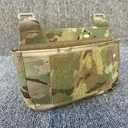 Panel MOLLE frontal doble porta cargadores para chaleco táctico