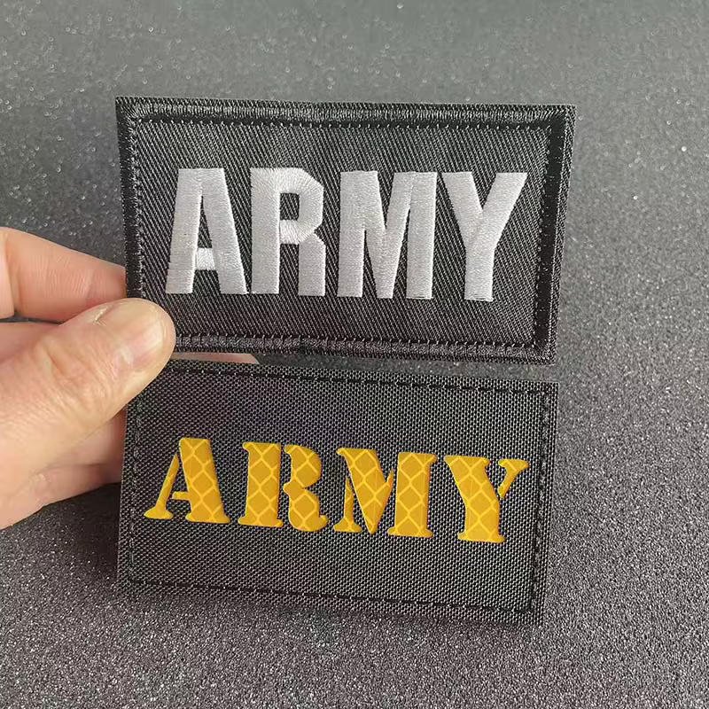 Parches tácticos IR reflectantes – Emblemas ejército, marina y Edelweiss - imagen 4