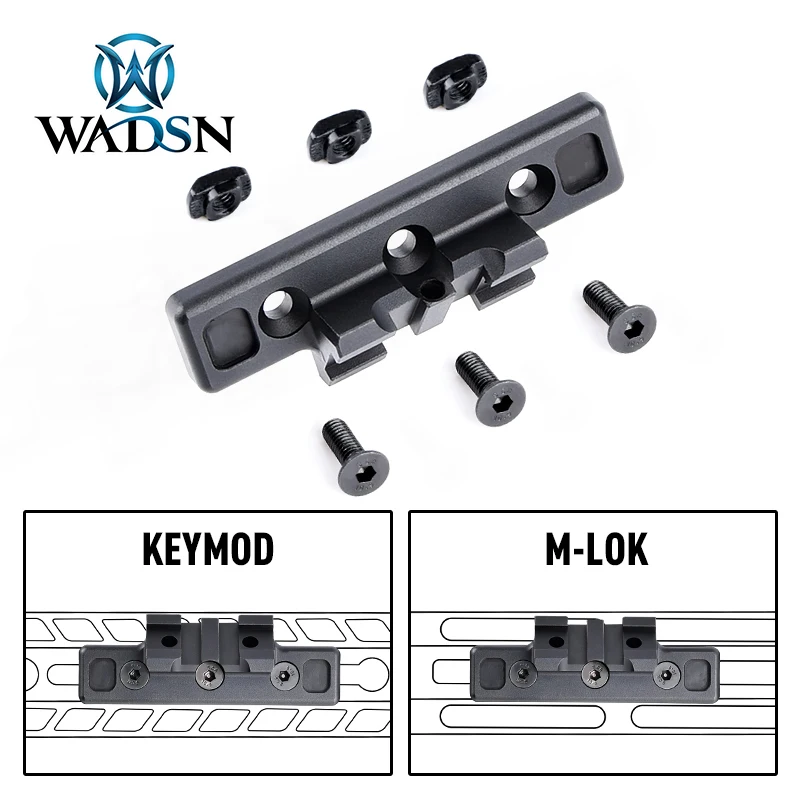 WADSN soporte offset para linterna táctica M-LOK Keymod - imagen 4