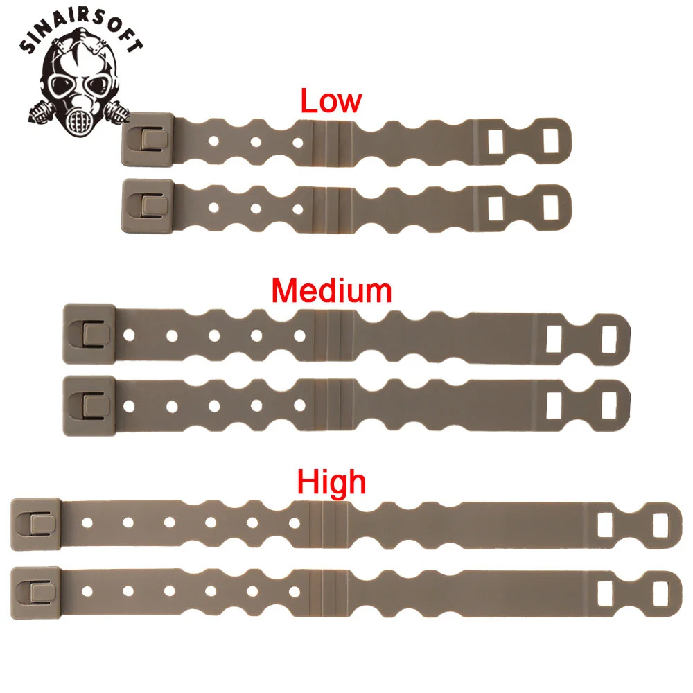 SINAIRSOFT-Clips de malicia, hebilla de nailon de liberación rápida, correa ajustable para sistema MOLLE, equipo táctico, accesorio de bolsa para revistas