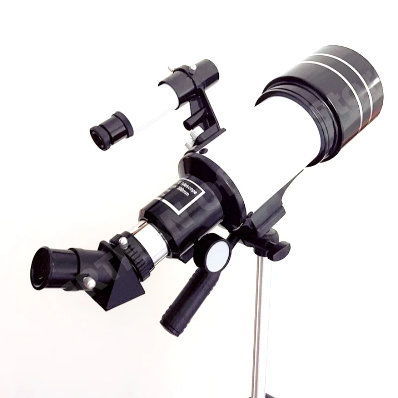 Telescopio astronómico profesional para principiantes, telescopio con cámara Bluetooth, teléfono, Luna, estrellas, 150X