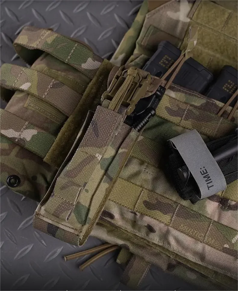 Bolsa táctica de torniquete rápido para exteriores, Kit médico de emergencia de seguridad MOLLE, accesorios de ropa de caza - imagen 3