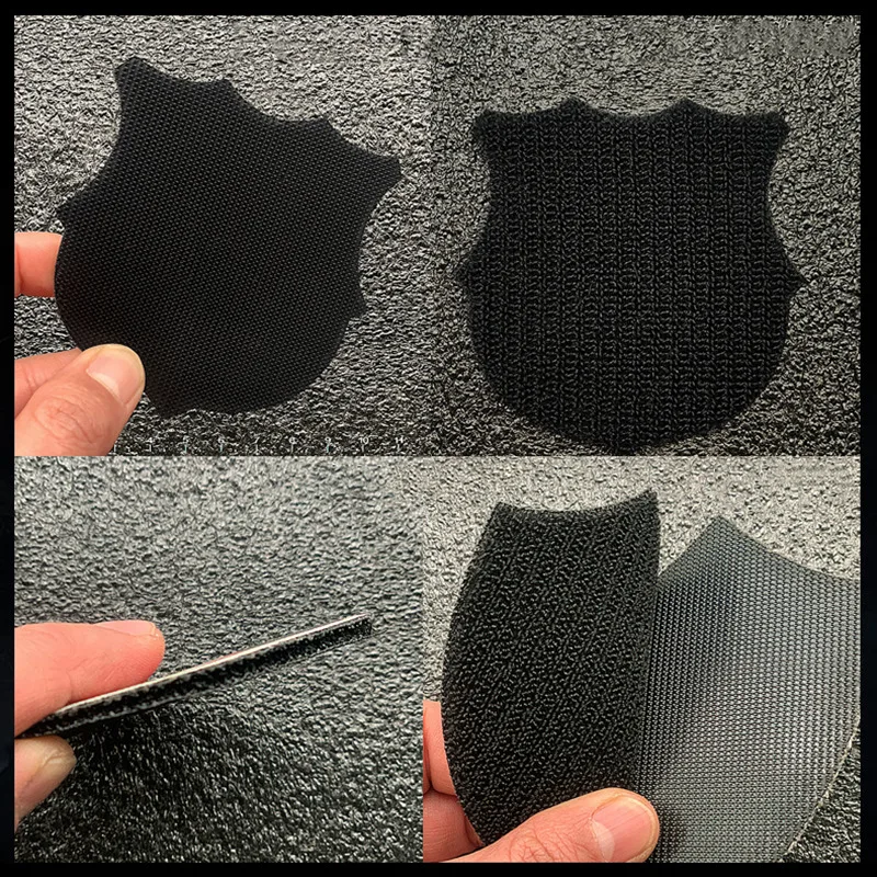 Parche táctico para Club de tiro en el campo, impresión de dibujos animados, animación, escudo de brazos al aire libre, insignias para casco enmascarado, decoración DIY para ropa - imagen 2