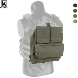 KRYDEX-bolsa táctica con cremallera, mochila para CPC NCPC AVS JPC, portador de placa, accesorios para chaleco de caza Airsoft