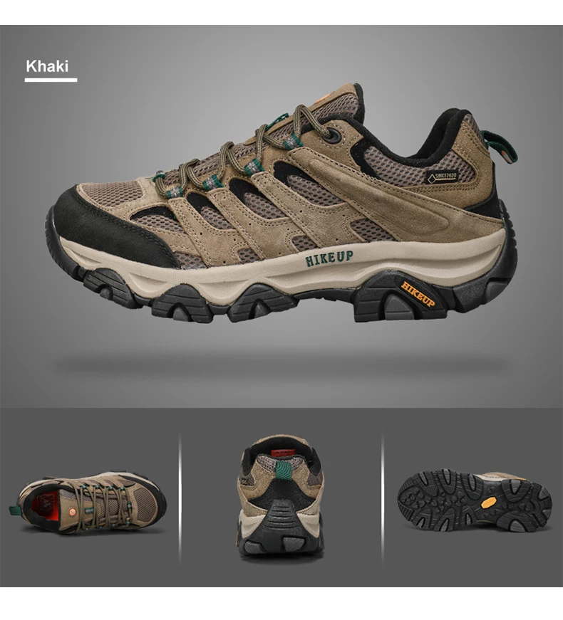 Botas HIKEUP en uso sobre terreno de montaña