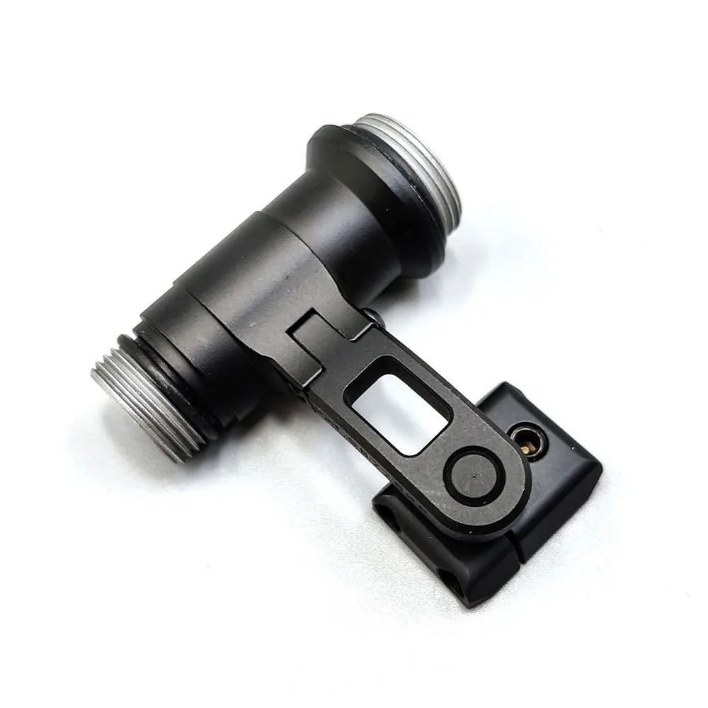 SOTAC Weaponlight SS MAX soporte para casco para M300 M600 SF Scout luz linterna KIJI K1 IR iluminador casco riel Picatinny - imagen 5