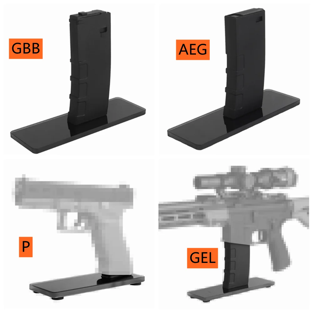 M4 AR15 GBB AEG GEL P versión adorno decorativo AR Display revista-soporte de simulación con insertar a presión - imagen 2
