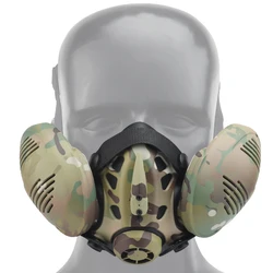 Ant Men Máscara Gas Media Cara Airsoft Paintball