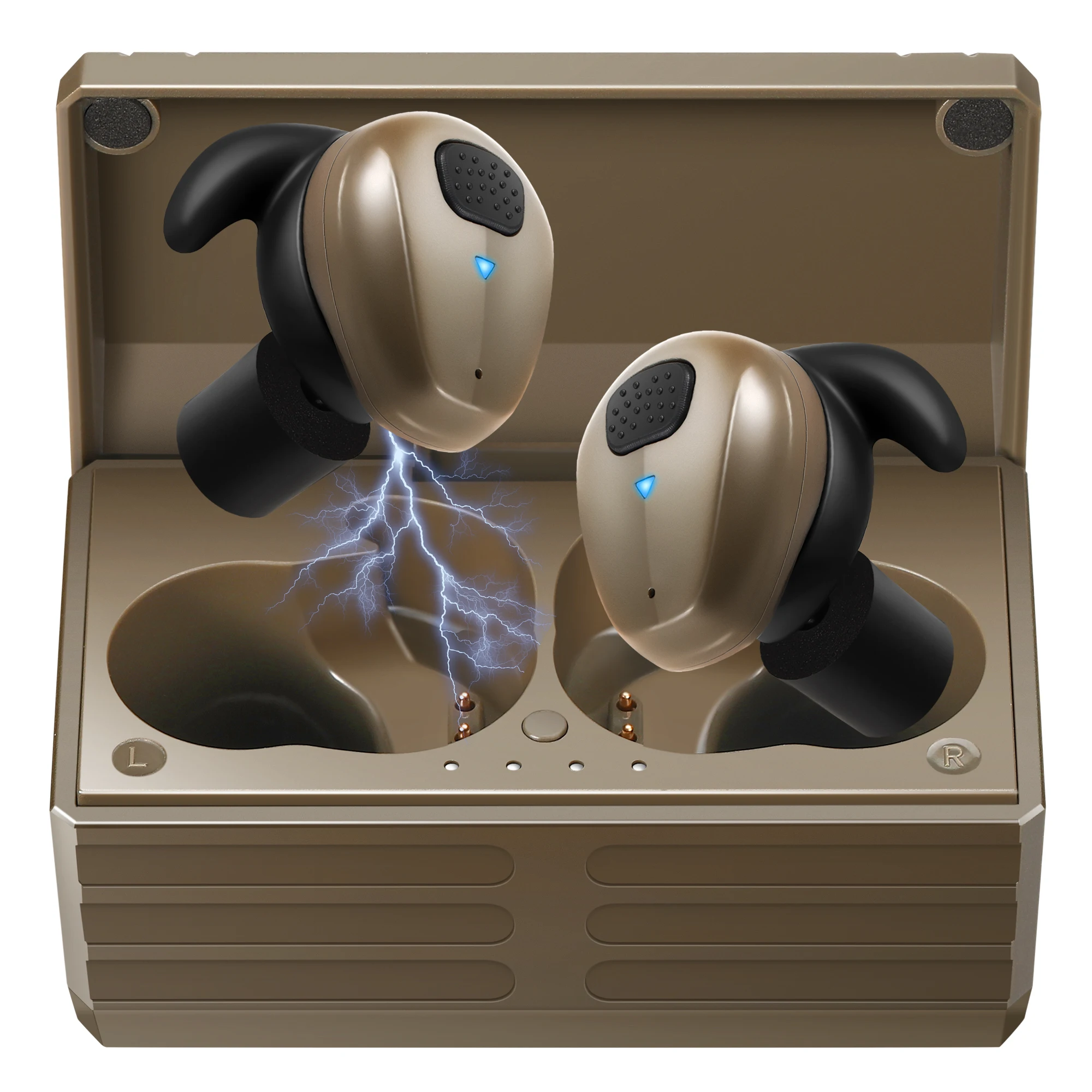 Tapones para los oídos YHKEMA EB10 Bluetooth 5,3 Ver, antiinterferencias, cancelación de interferencias, dispositivos electrónicos de protección auditiva - imagen 4