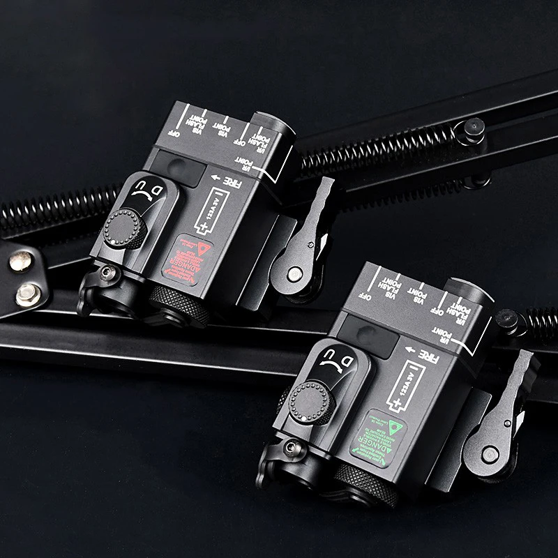 Wadsn DBAL Mini versión totalmente de Metal AR15 IR puntería punto rojo verde azul indicador láser M300 M600 accesorio de linterna - imagen 4