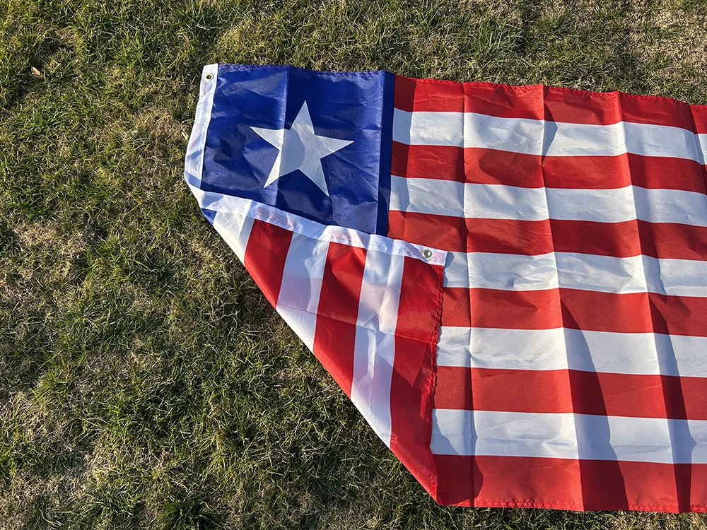 Bandera nacional de Liberia – Poliéster calidad superior para decoración - imagen 4
