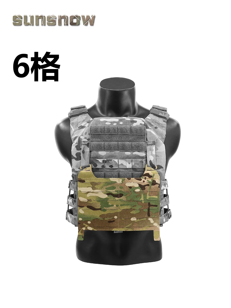 Panel Frontal MOLLE táctico para exteriores FCPC FCSK, Panel inferior colgante para el pecho, canguro - imagen 5