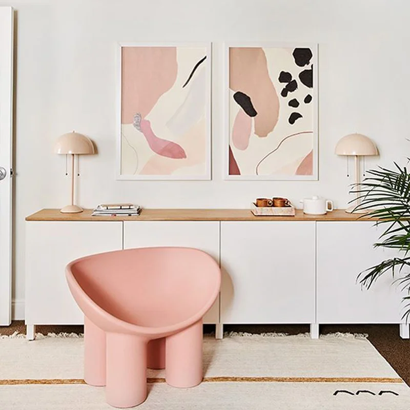 El diseñador danés es extremadamente sencillo, similar a una silla de pierna. Tamaño familiar pequeño Simple y moderno, lujo ligero, - imagen 3