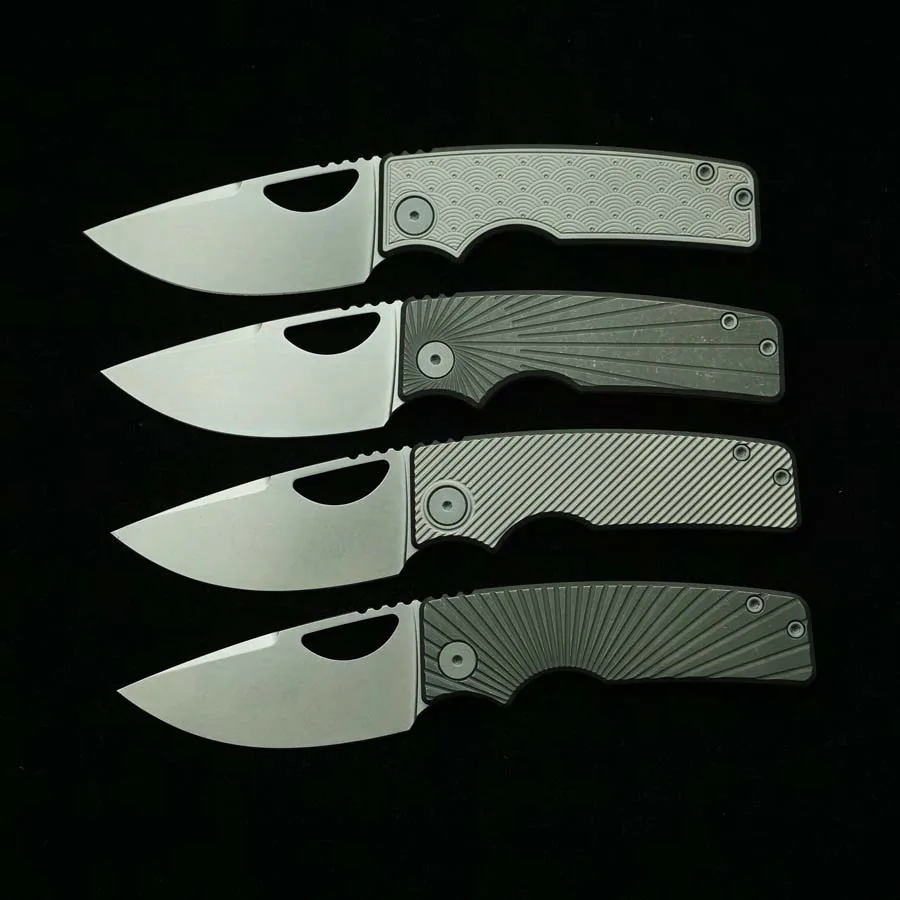 LEMIFSHE OZ Rosie cuchillo plegable EDC táctico M390 de titanio