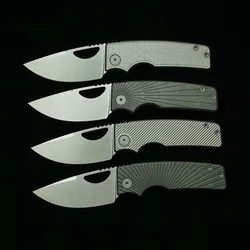 LEMIFSHE OZ Rosie cuchillo plegable EDC táctico M390 de titanio