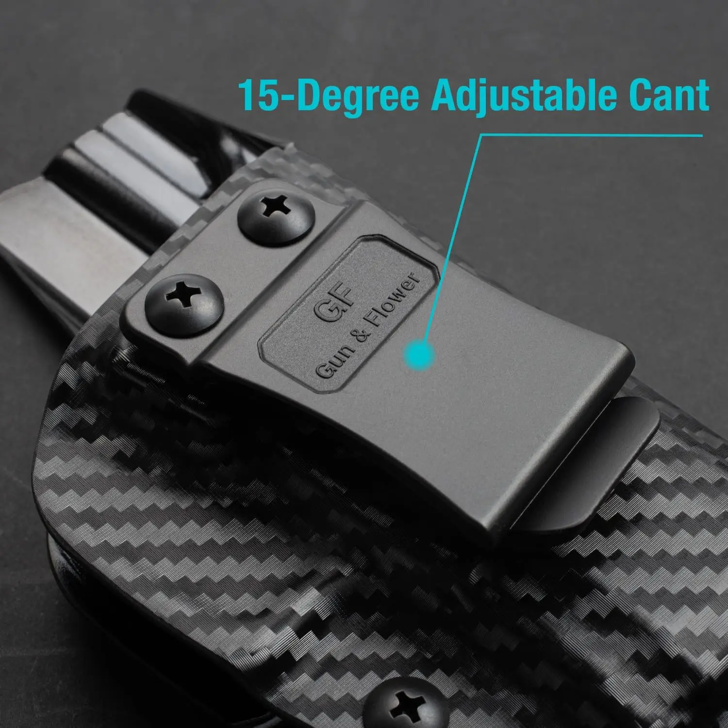 Funda Glock 17 apta para Glock 17 IWB, bolsa de pistola de cinturón de fibra de carbono, accesorios para exteriores para hombres, bolsas de pistola para mano derecha e izquierda - imagen 2