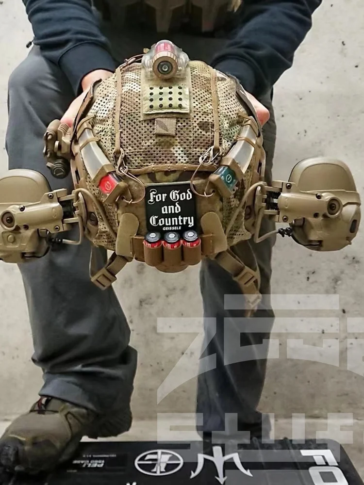 Parche táctico que brilla en la oscuridad para God And Country - imagen 5