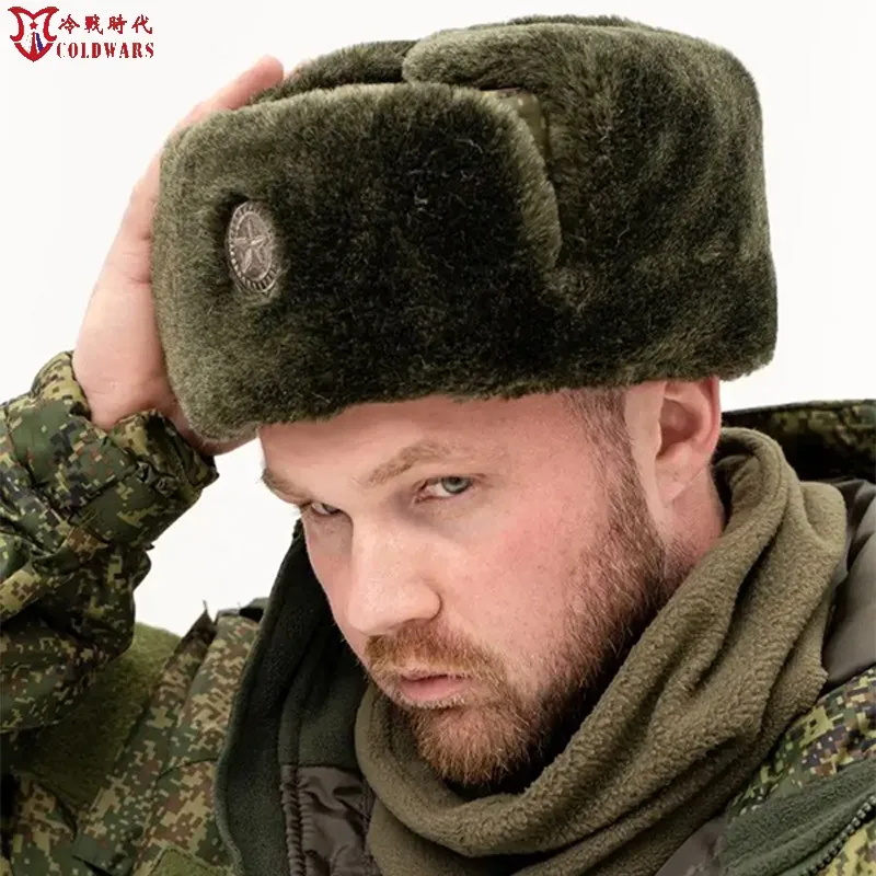 Sombrero VKBO tercera gen camuflaje forro polar orejeras invierno - imagen 2