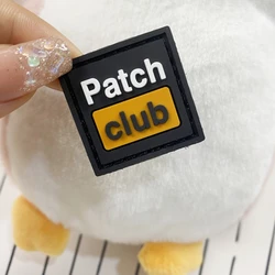 Parche cuadrado táctico PVC MOLLE para mochilas y chalecos