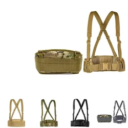 Molle Chest Rig Chaleco táctico Paquete de engranajes Revista Bolsa Funda Sistema Molle Hombres Nylon Soporte de cintura