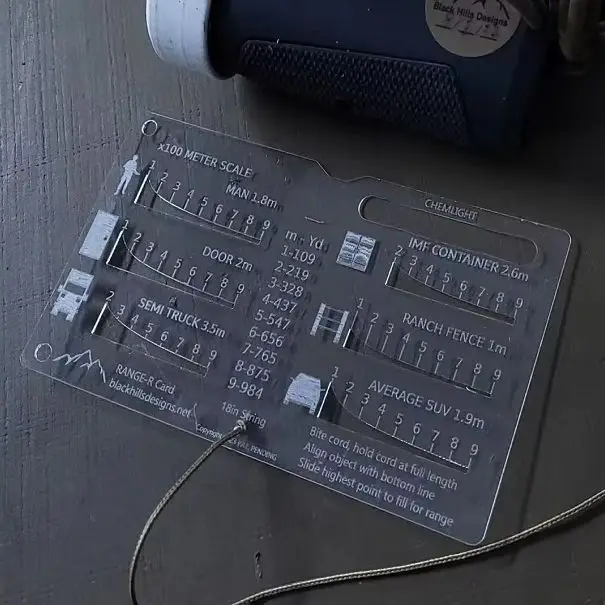 Tablero de encuesta táctico al aire libre, medición portátil para medición de disparo de rango - imagen 4