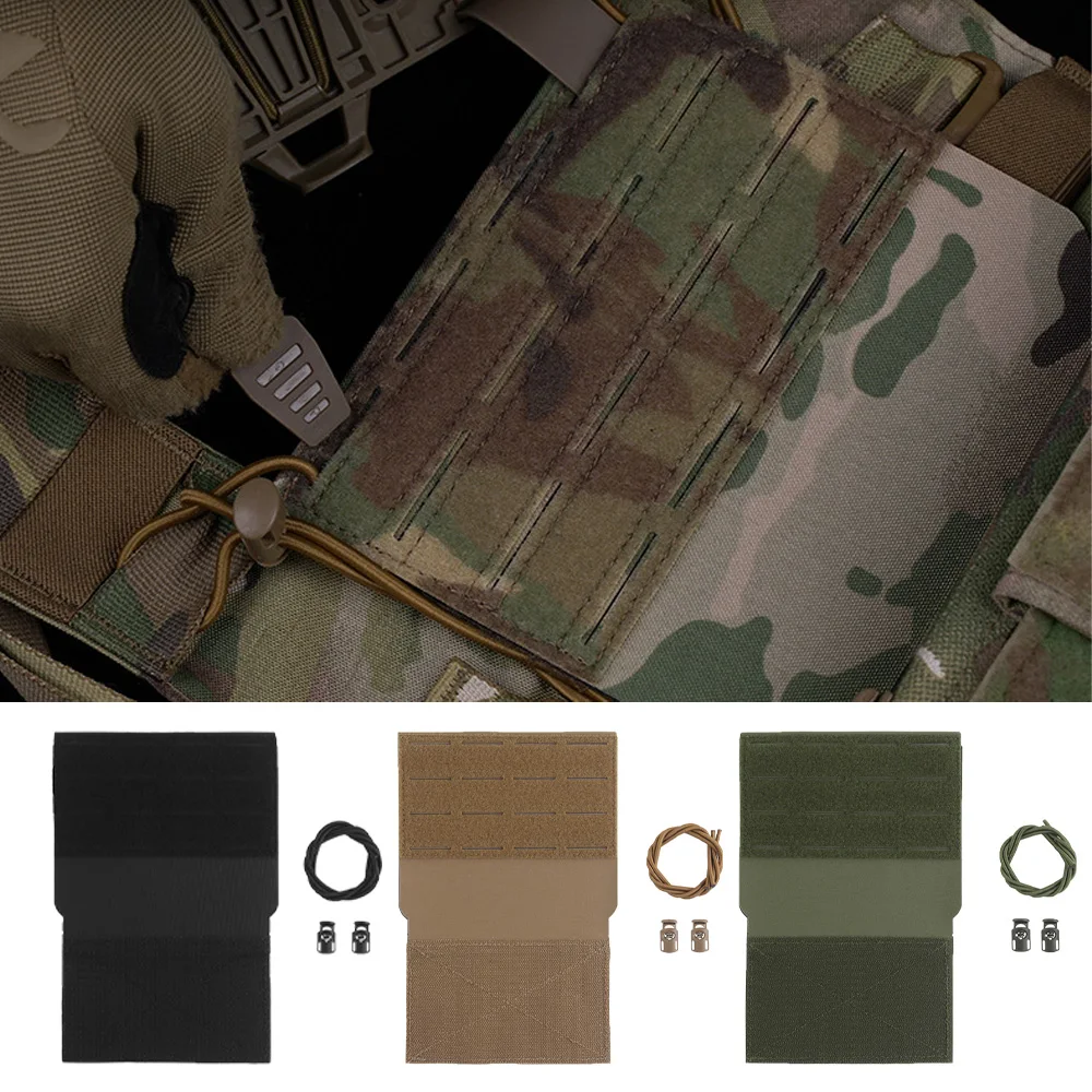 La expansión del pecho colgante del pecho de caza aumenta la capacidad de carga accesorios del panel frontal cortada con láser MOLLE
