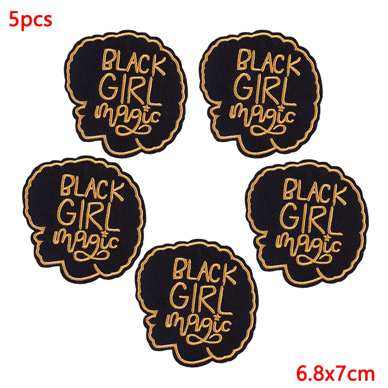 5 unids/lote de parches bordados de animales de Hip Hop, termoadhesivos para planchar para chaqueta, ropa, insignias decorativas para mochila Diy - imagen 2