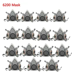3M 6200 – Respirador half-face reutilizable antitóxicos y partículas