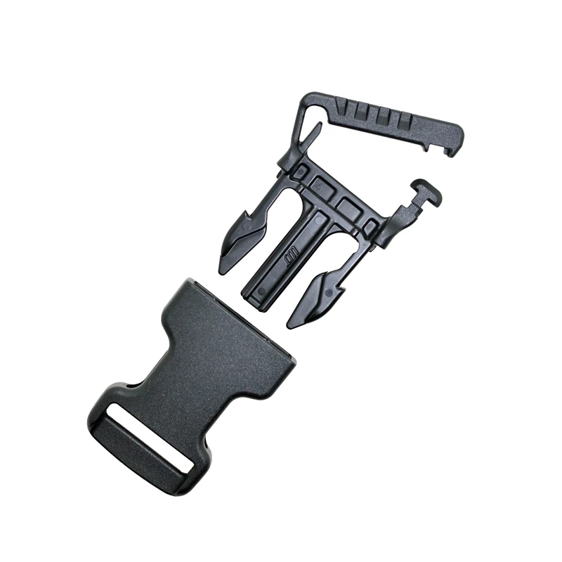 Hebilla fuerte para exteriores, hebilla de ajuste de reparación de repuesto de 25Mm, Clip colgante Molle, hebilla táctica - imagen 5